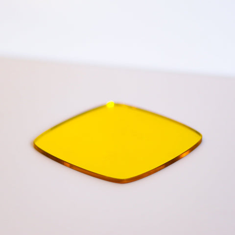 1/8" Yellow Mirror Acrylic Sheets