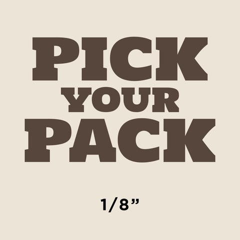 "PICK YOUR PACK OF 18" FOR 1/8TH MICROPLY