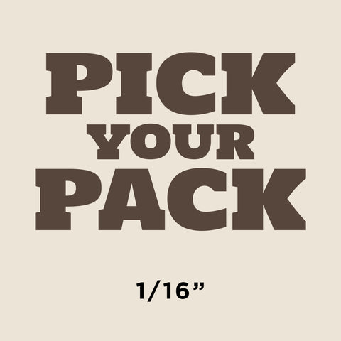 "PICK YOUR PACK OF 18" FOR 1/16TH MICROPLY