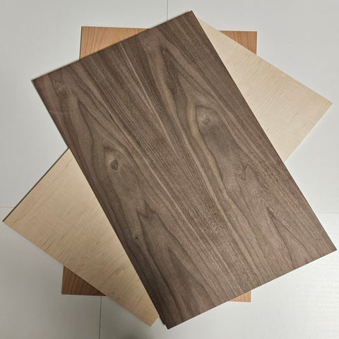 1/4 Microply Pack of 18 (Includes 6 Cherry, 6 Maple, 6 Walnut)