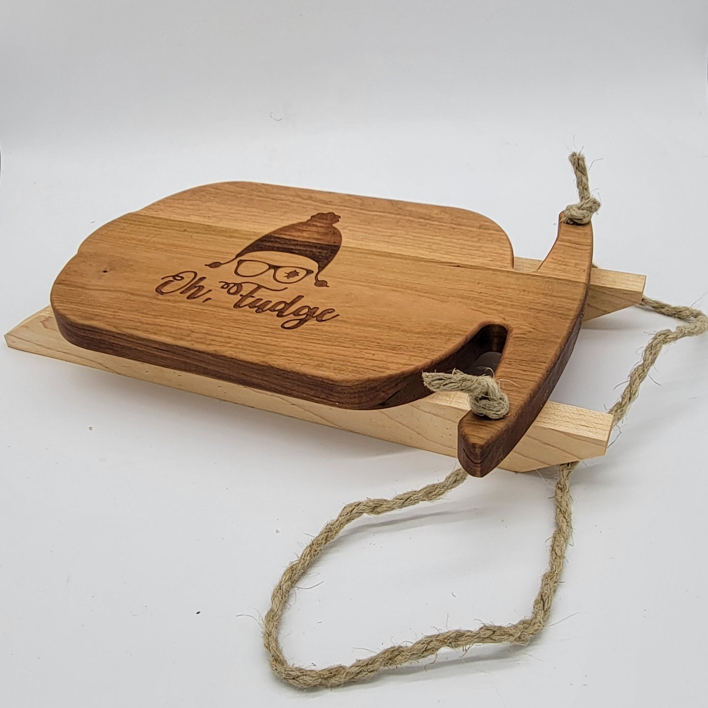 12" X 9" X 3/4" Sleigh Cutting Board