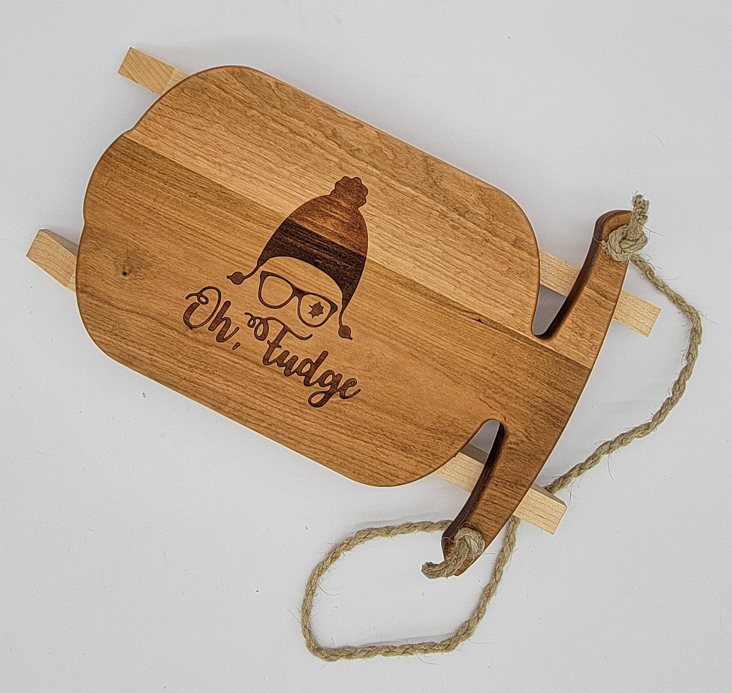 12" X 9" X 3/4" Sleigh Cutting Board