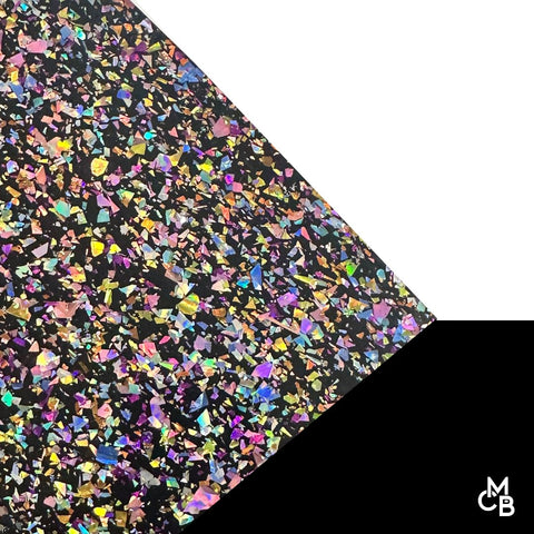 Flake Glitter Cast Acrylic Sheets | 1/8" | 24" X 40"