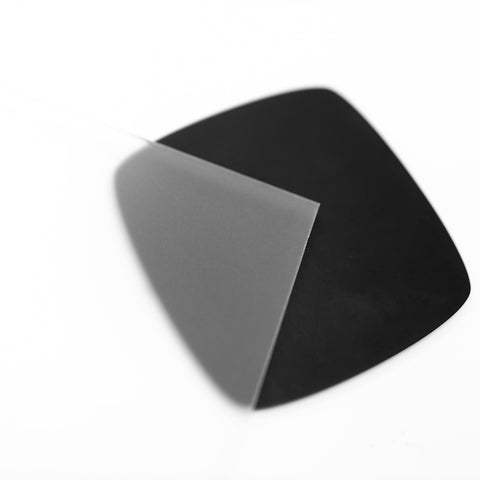 1/8" Frosted Clear Cast Acrylic Sheets | Matte/Gloss Finish | One Side Frosted Matte