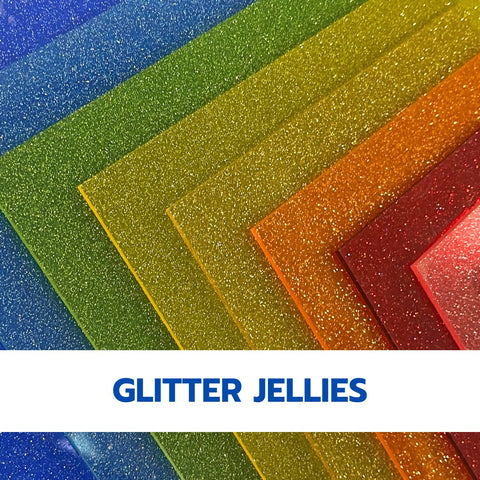 Glitter Jellies Cast Acrylic Sheets | 1/8" | 48" X 96"