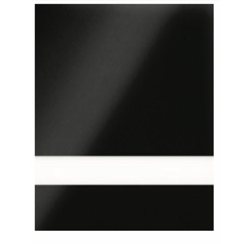1/8" Gloss Black Engraves White Laser XT Two Tone Acrylic Sheets