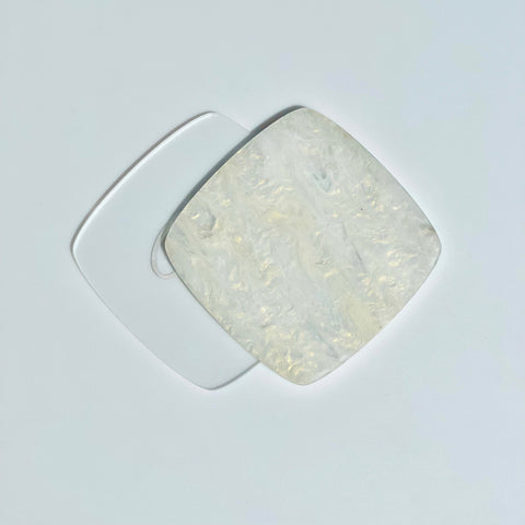 1/8" Ghost White Cast Acrylic Sheets