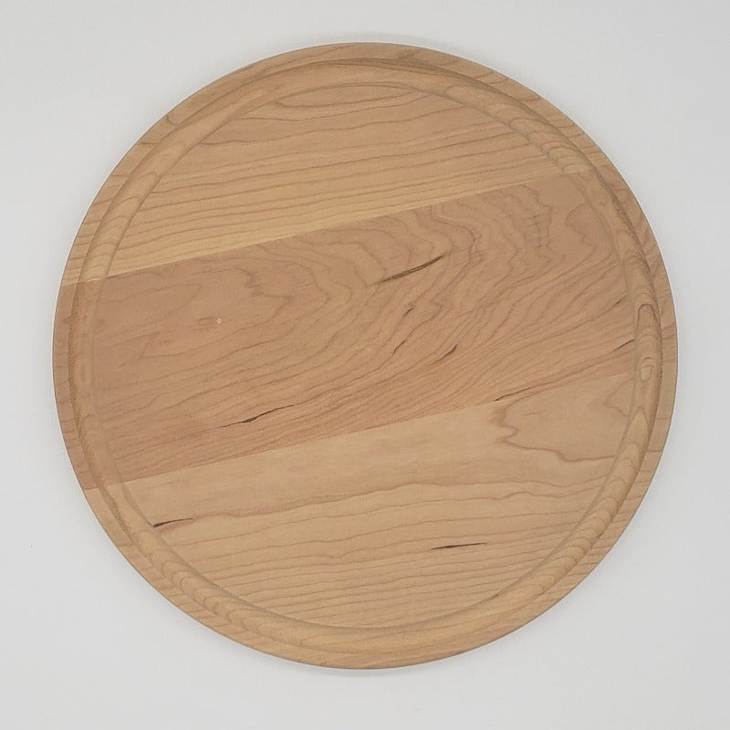 10 1/2" x 10 1/2" x 3/4 Round Cutting Board