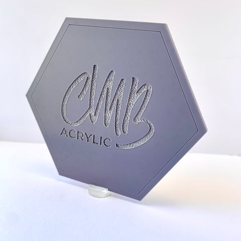 1/8" Matte Amethyst Cast Acrylic Sheets | Matte/Gloss Finish