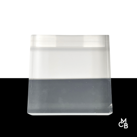 3/4" Thick Clear Acrylic Blocks | MULTIPLE SIZES