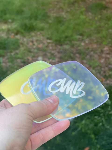 1/16" Iridescent Frosted Acrylic Sheets