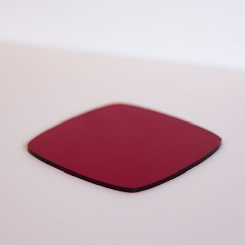 1/16" Transparent Red Cast Acrylic Sheets | 2423 Transparent