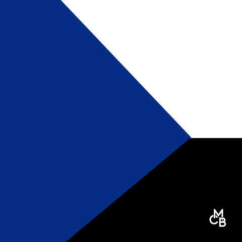 1/4" Matte Blue Cast Acrylic Sheets | Matte/Gloss Finish