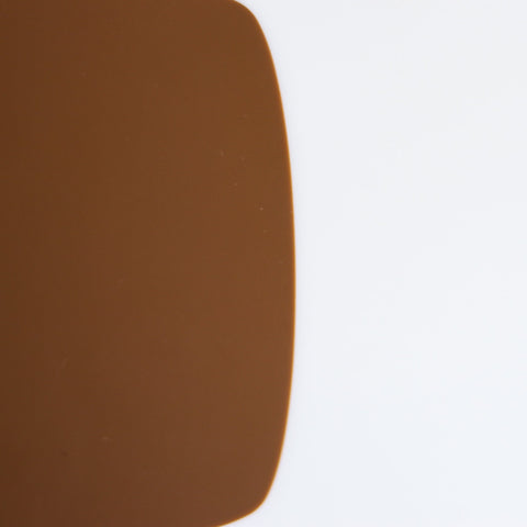 1/4" Matte Chocolate Cast Acrylic Sheets | Matte/Gloss Finish