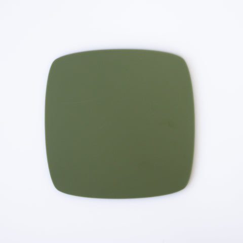 1/4" Matte Olive Cast Acrylic Sheets | Matte/Gloss Finish
