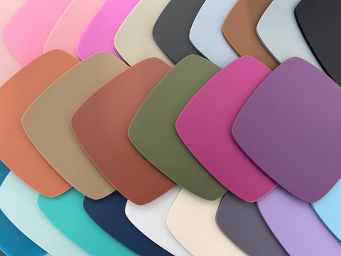 1/4" Matte Olive Cast Acrylic Sheets | Matte/Gloss Finish