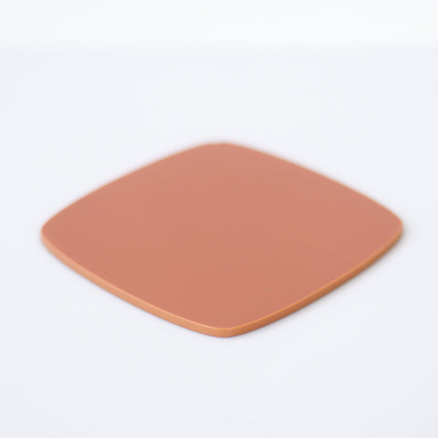 1/4" Matte Terracotta Cast Acrylic Sheets | Matte/Gloss Finish