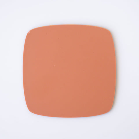 1/4" Matte Terracotta Cast Acrylic Sheets | Matte/Gloss Finish