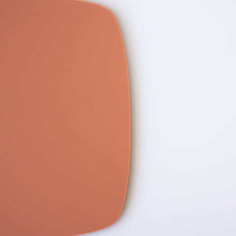 1/4" Matte Terracotta Cast Acrylic Sheets | Matte/Gloss Finish