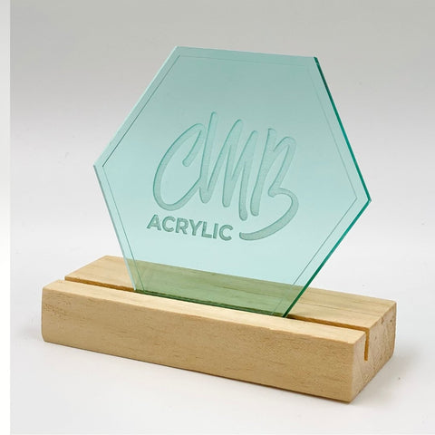 1/4" Transparent Sea Glass Green Cast Acrylic Sheets | 2111