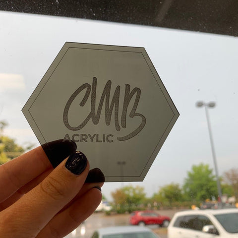 1/4" Transparent Smoke Cast Acrylic Sheets | 2064 Transparent