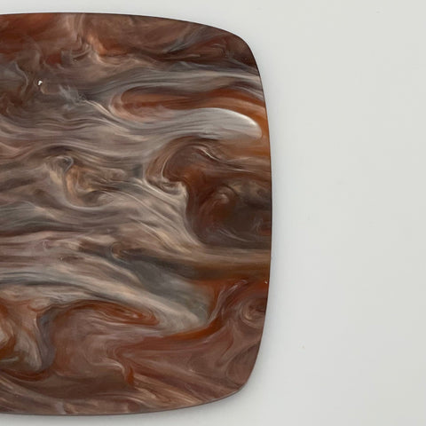 1/8" Antique Bronzed Marbled Pearl Cast Acrylic Sheets