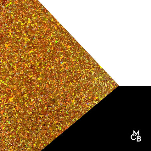 1/8" Autumn Sunset Flake Glitter Cast Acrylic Sheets