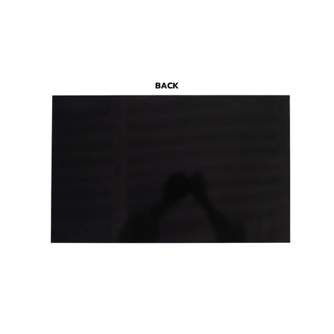 1/8" Black Crackle Cast Acrylic Sheets