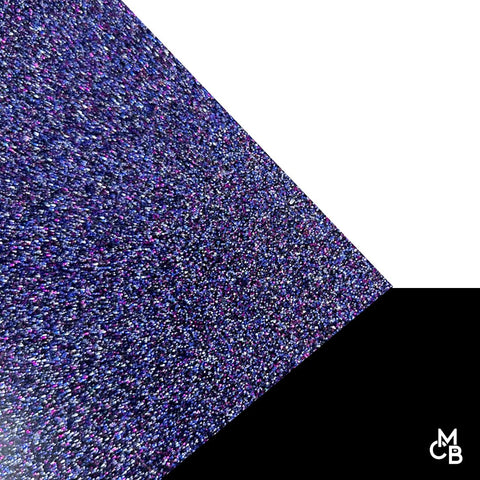 1/8" Blue Holographic Glitter Cast Acrylic Sheets