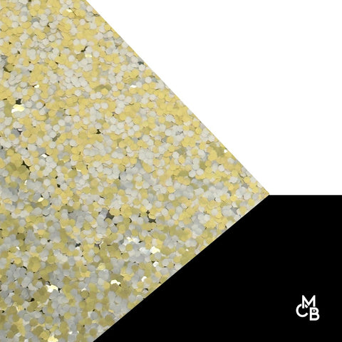 1/8" Champagne Cheer Glitter Dots Cast Acrylic Sheets