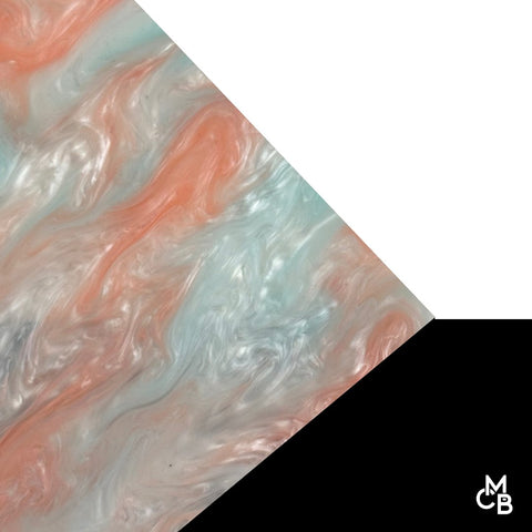 1/8" Cotton Candy Pastel Pearl Cast Acrylic Sheets