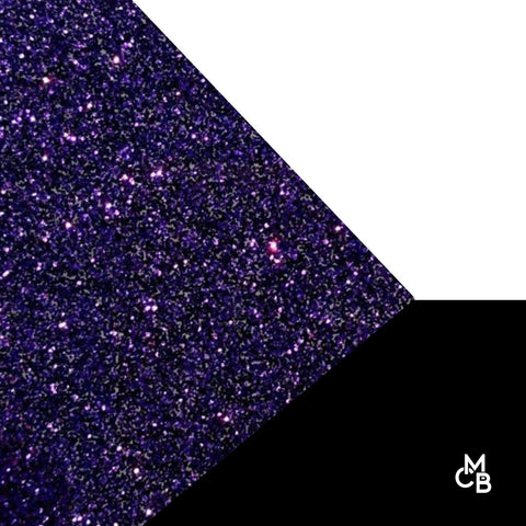 1/8" Deep Purple Glitter Cast Acrylic Sheets