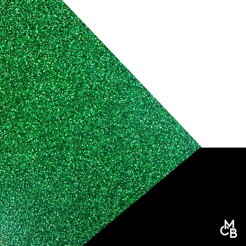 1/8" Emerald Green Glitter Cast Acrylic Sheets