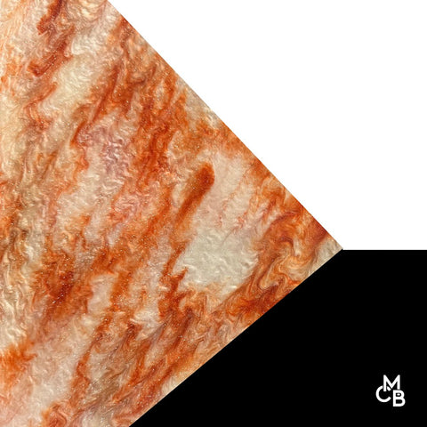 1/8" Fire & Ice Marbled Glitter Cast Acrylic Sheets