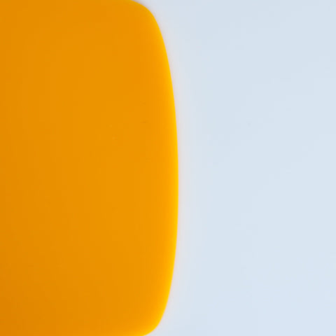 1/8" Matte Golden Yellow Cast Acrylic Sheets | Matte/Gloss Finish