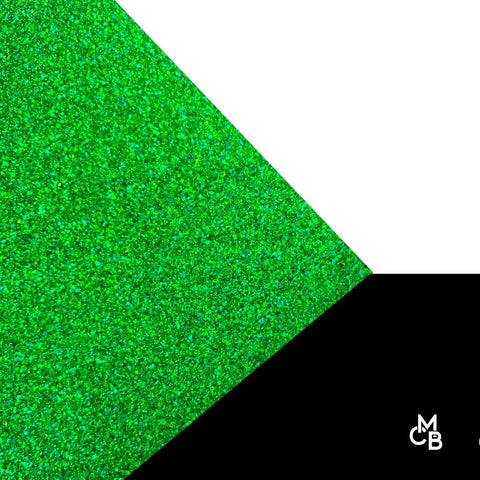 1/8" Green Razzle Dazzle Glitter Cast Acrylic Sheets