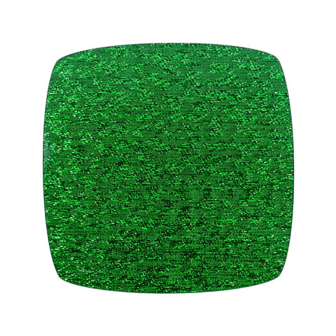 1/8" Green Shimmer Fabric Cast Acrylic Sheets