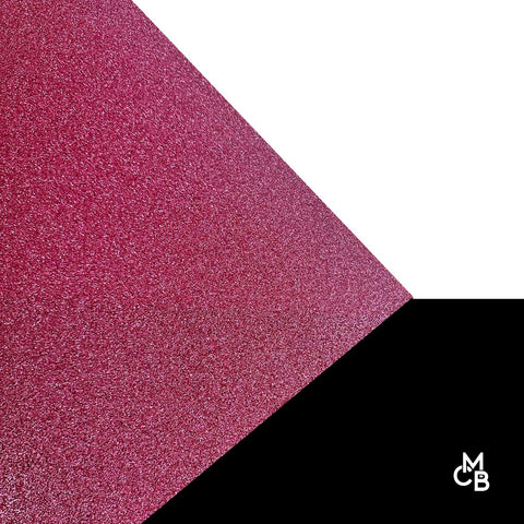 1/8" Hot Pink Glitter Cast Acrylic Sheets (New Formula)