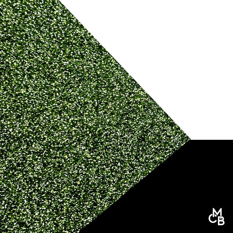 1/8" Hunter Green Glitter Cast Acrylic Sheets