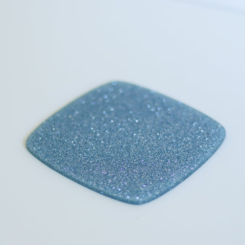 1/8" Ice Blue Glitter Cast Acrylic Sheets