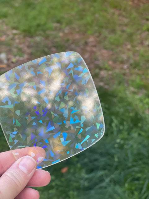 1/8" Iridescent Crystal Acrylic Sheets