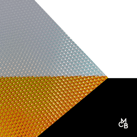 1/8" Iridescent Honeycomb Acrylic Sheets