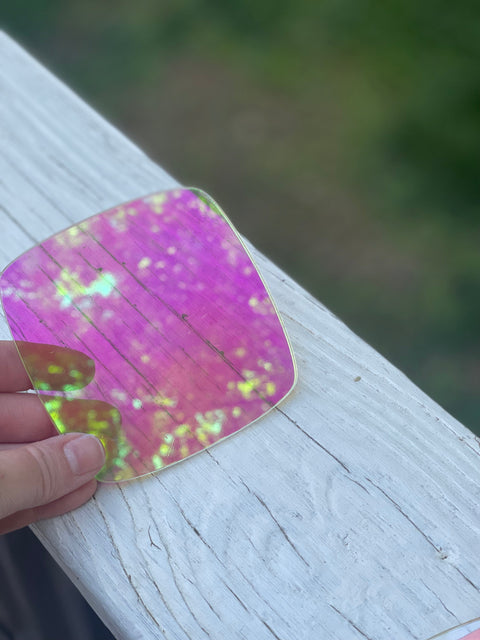 1/8" Iridescent Pink Acrylic Sheets