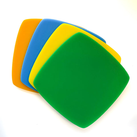 1/8" Matte Kelly Green Cast Acrylic Sheets | Matte/Gloss Finish