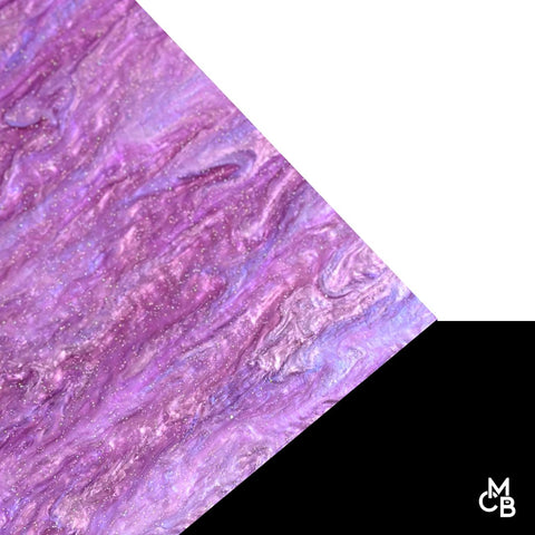 1/8" Lavender Marbled Glitter Cast Acrylic Sheets