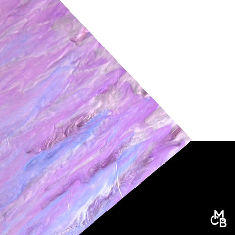 1/8" Lavender Marbled Glitter Cast Acrylic Sheets