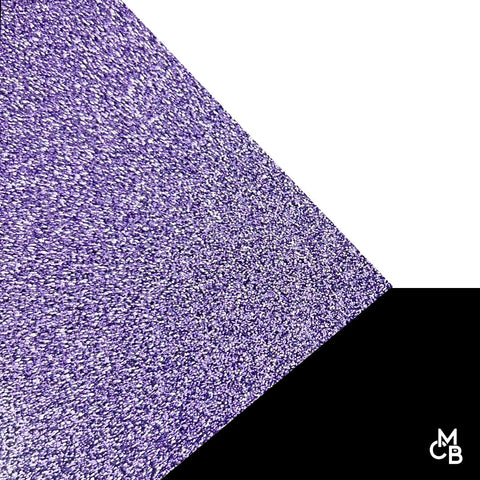 1/8" Lavender Purple Glitter Cast Acrylic Sheets