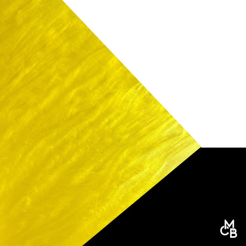 1/8" Lemon Pearlescent Shimmer Cast Acrylic Sheets