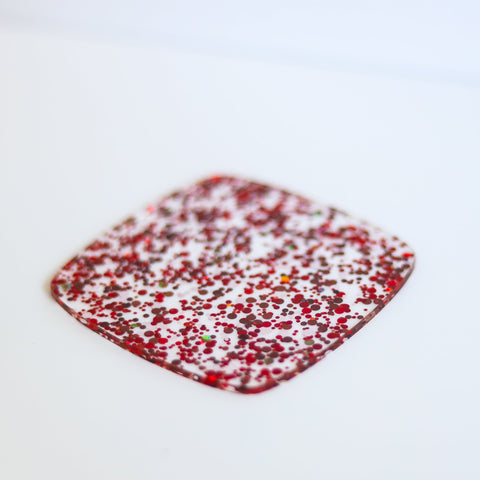1/8" Lovely Lux Glitter Dots Cast Acrylic Sheets