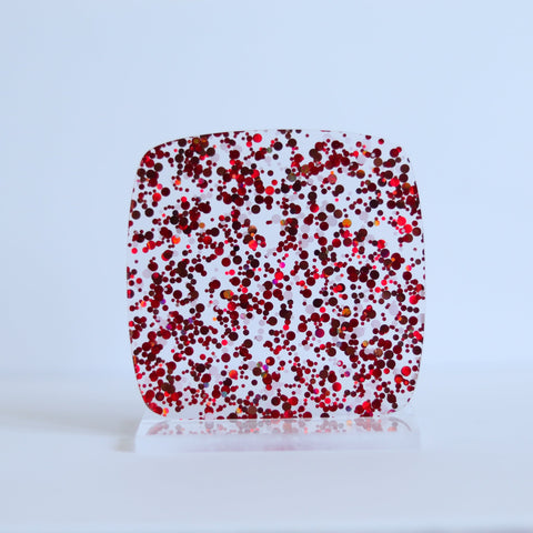 1/8" Lovely Lux Glitter Dots Cast Acrylic Sheets